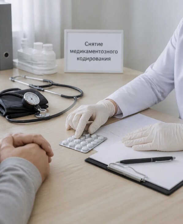 Снятие медикаментозного кодирования в Вичуге от 5080 р. | Медзона